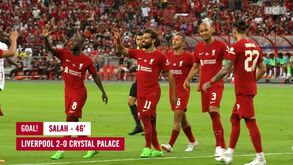 Os golos de Henderson e Salah que deram ao Liverpool a primeira vitória da pré-época