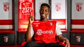 Banza apresenta-se com ambição: «Quero ajudar o Sp. Braga a chegar mais longe»