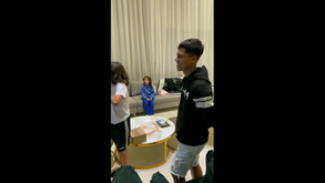 Aniversário para não esquecer: filhos de Hulk surpreendidos com mensagens de Ronaldo, Messi e Neymar