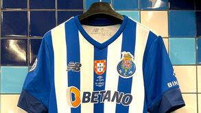 FC Porto apresenta camisola que vai usar na Supertaça