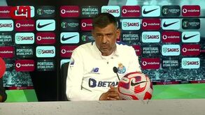 Sérgio Conceição e a saída do filho Francisco para o Ajax: «Não falo de jogadores que não fazem parte do clube»