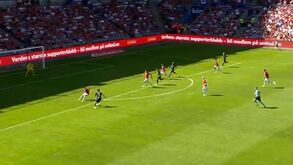 O golo de João Félix que deu a vitória ao Atlético Madrid frente ao Manchester United