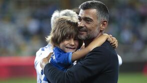Conceição levou filho mais novo a 