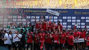 Benfica vence Nacional de Clubes no masculino após luta titânica com o Sporting