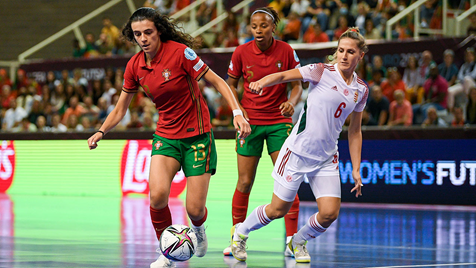 Portugal-Hungria: acompanhe a meia-final do Euro de futsal feminino