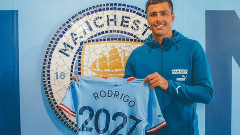 Fanáticos Por Futebol - Rodri é o novo reforço do Manchester City. Contrato  até 2024, usará a camisa 16. 🔥