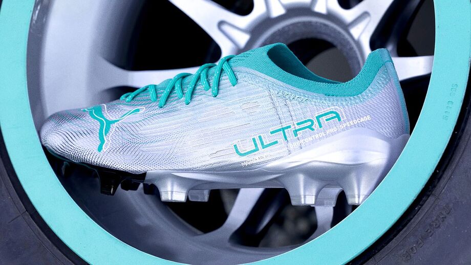 Puma lança chuteiras inspiradas na equipa de Fórmula 1 da Mercedes