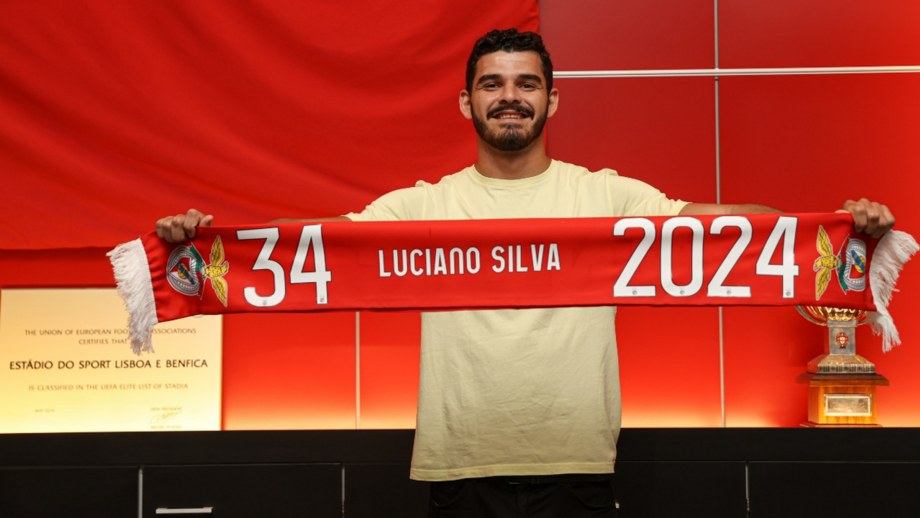 Benfica renova com internacional brasileiro Luciano Silva