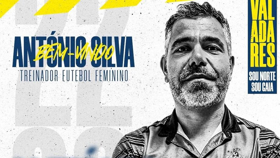 António Silva é o novo treinador da equipa feminina do Valadares Gaia