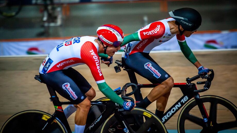 Europeus de pista sub-23 e juniores em Anadia terminam com oitavo lugar no madison