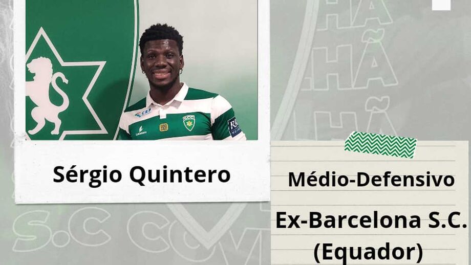 Sp. Covilhã contrata médio equatoriano Sergio Quintero