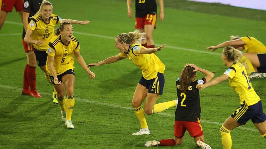 Golo nos descontos de Linda Sembrant coloca Suécia nas 'meias' do Europeu feminino