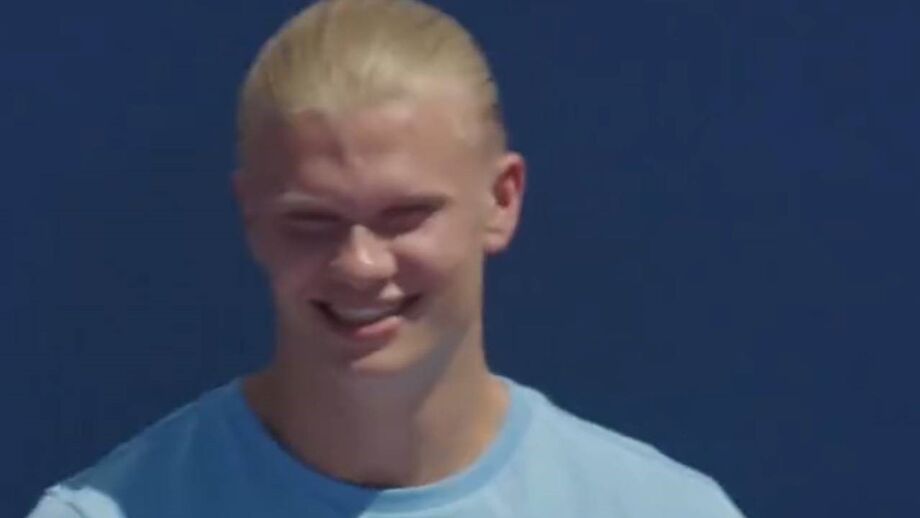 Avançado norueguês foi apresentado aos adeptos