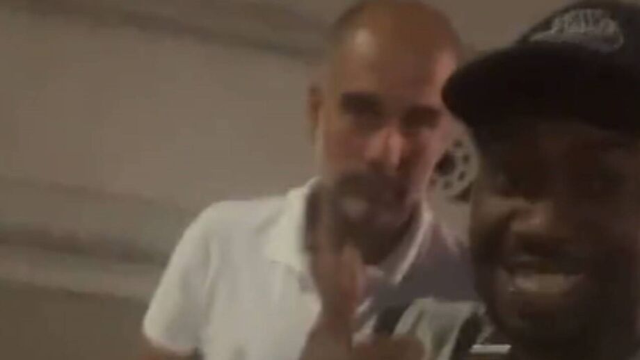 Treinador do Manchester City passeava de bicicleta