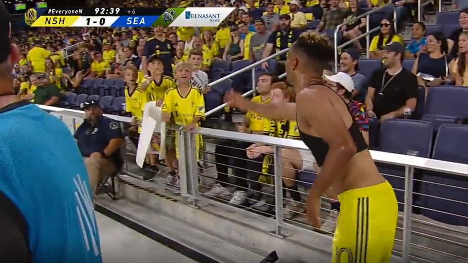 Médio alemão esteve esta madrugada em evidência ao marcar o único golo da vitória do Nashville SC sobre os Seattle Sounders