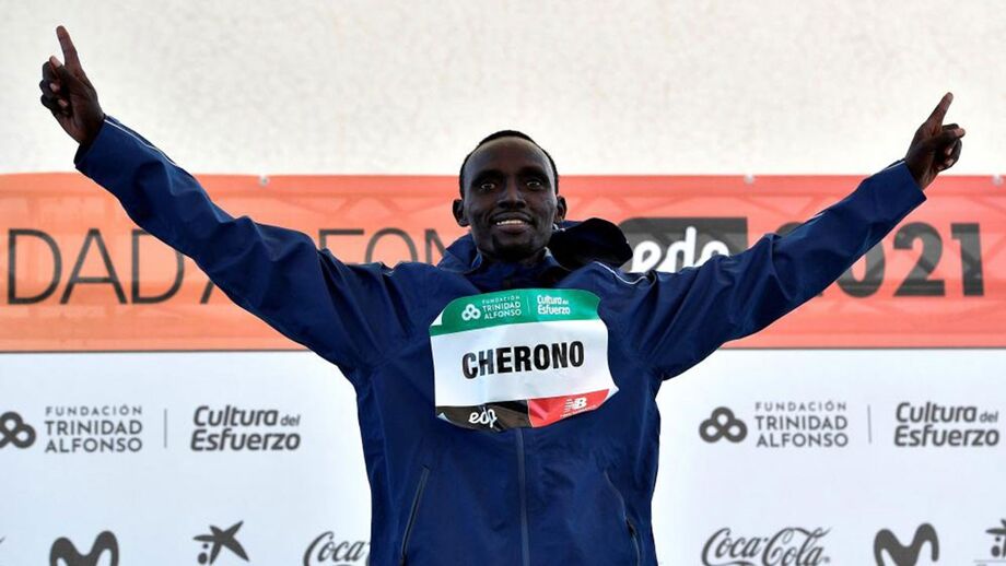 Lawrence Cherono venceu Maratona de Valência do ano passado