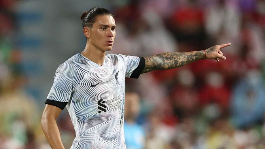 Uruguaio teve umas das melhores oportunidades dos reds na 2.ª parte do particular com o Man. United