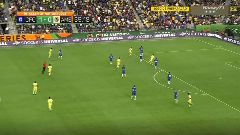 No particular entre Chelsea e América