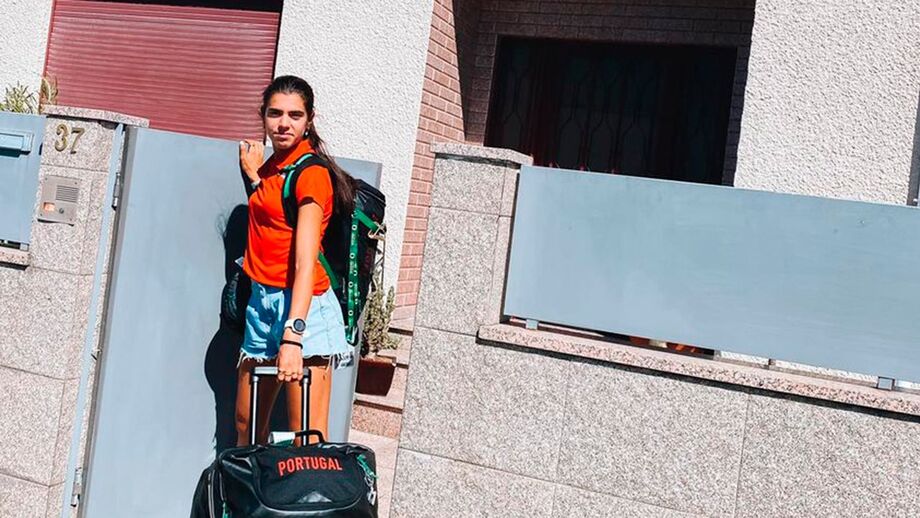 Mariana Machado partilhou foto da chegada a casa, 37 horas depois de ter deixado Eugene, nos Estados Unidos