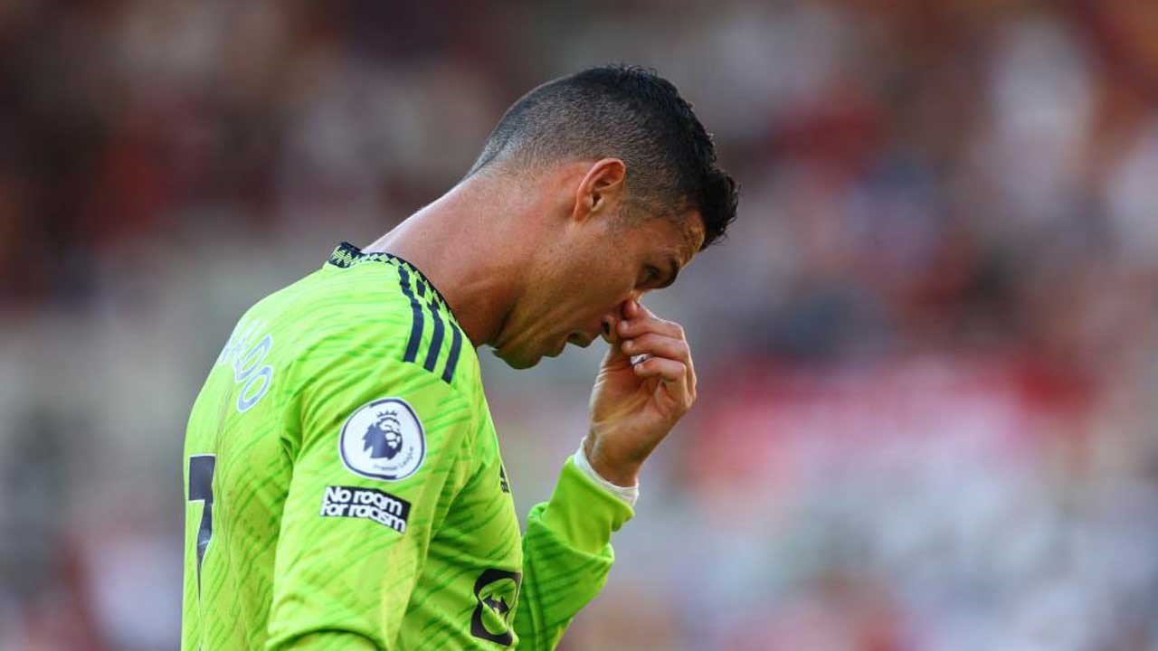 Cristiano Ronaldo falha último jogo do Manchester United por lesão - Man.  United - Jornal Record