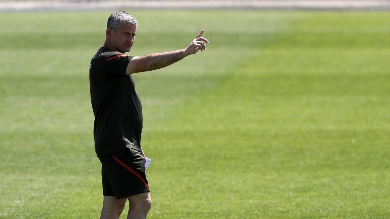 Rui Bento orientava os sub-19