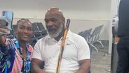 Mike Tyson, cadeira de rodas