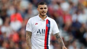 Pochettino e a reação do PSG à crise conjugal de Icardi e Wanda Nara: «Demos um murro na mesa...»