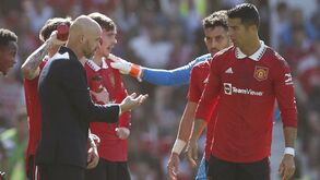 Ten Hag sobre Cristiano Ronaldo: «Em primeiro lugar tem de ficar em forma...»