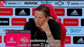 Roger Schmidt elogia equipa do Benfica: «Temos vários jogadores muito bons»  
