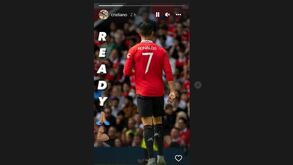 «Pronto»: a mensagem de Cristiano Ronaldo para o arranque da Premier League