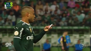 Abel passou papel aos jogadores e... viralizou: Palmeiras 'revela' o que o treinador escreveu