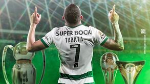 Bruno Tabata despede-se do Sporting: «Nunca esquecerei o quanto fui feliz aqui»