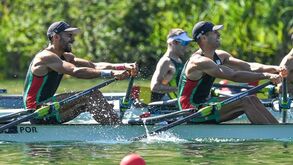 Afonso e Dinis Costa nas repescagens do double-scull ligeiro do Europeu