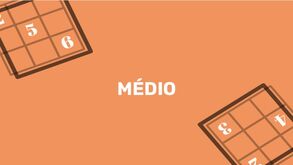 SUDOKU (médio), 05 de setembro 2025