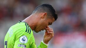 Brentford-Man. United, 4-0: Ronaldo fica verde com a humilhação