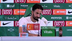 Rúben Amorim sobre Jovane: «Foi uma decisão dele, tem outra ideia»