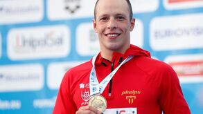 Europeus: Gabriel Lopes conquista medalha de bronze nos 200 metros estilos