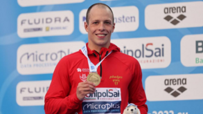 Secretário de Estado felicita Gabriel Lopes pela medalha de bronze nos Europeus