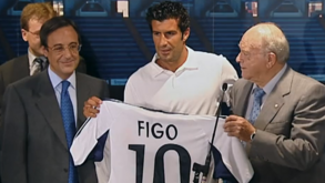 «Como vais sair deste buraco?»: transferência de Figo do Barcelona para o Real Madrid chega à Netflix