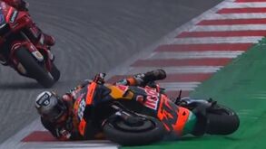 Miguel Oliveira sofre queda na segunda sessão de treinos livres do GP da Áustria