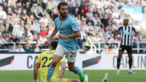 A crónica do Newcastle-Manchester City, 3-3: Sem Bernardo Silva teria sido pior