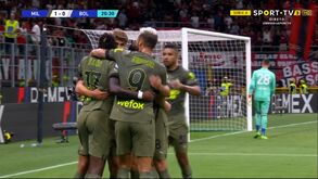 Rafael Leão quebra jejum e estreia-se a marcar na Serie A