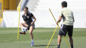 Carlyn Baldwin chegou o mês passado mas acertou a rescisão com o Benfica