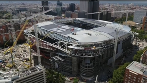 Real Madrid revela como está a ficar o novo Bernabéu com imagens incríveis de drone