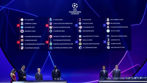 DStv - O grupo H da UEFA Champions League começa nesta terça-feira