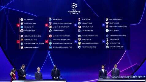 DStv - O grupo H da UEFA Champions League começa nesta terça-feira