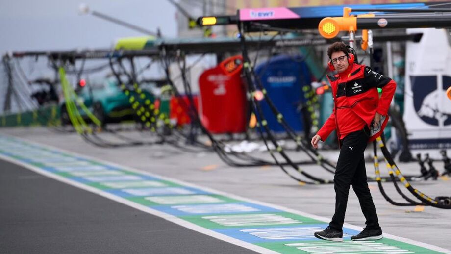 Fim da linha para Mattia Binotto na Ferrari? «Vejo-o em risco durante a pausa de verão»