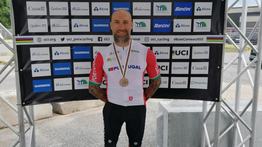 Luís Costa conquista bronze no contrarrelógio do Campeonato do Mundo de paraciclismo