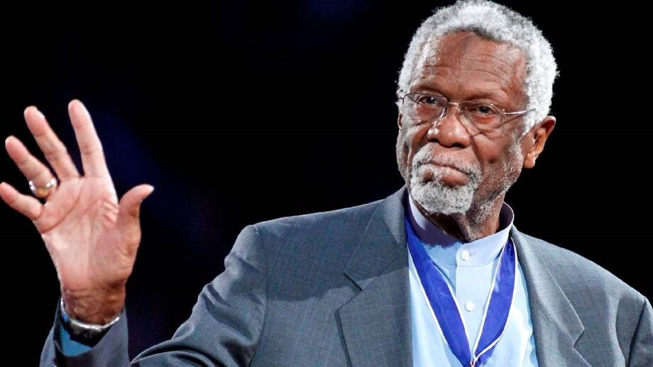 Bill Russell: NBA agarra memória e coloca camisola 6 noutro patamar