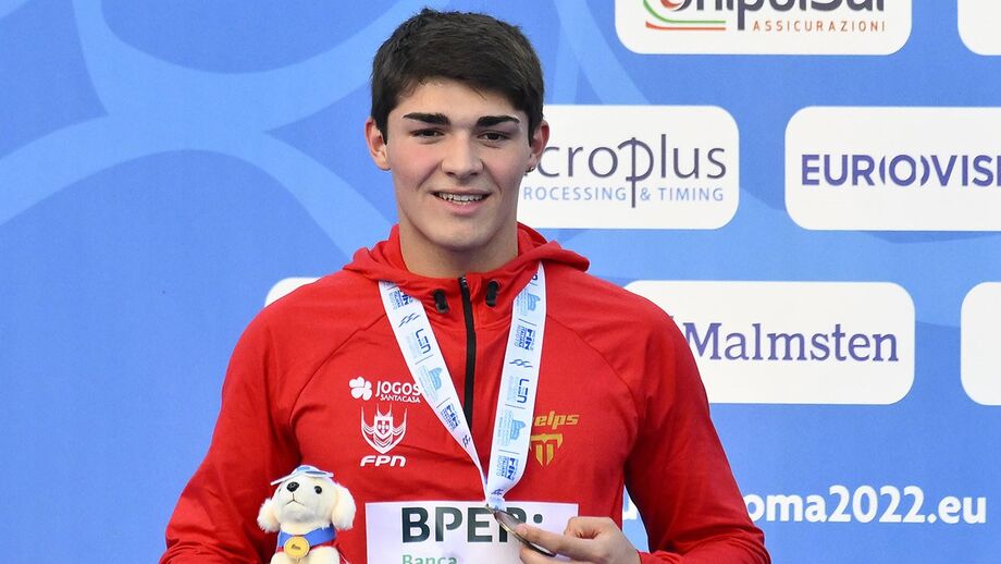 Histórico bronze para Diogo Ribeiro nos Europeus
